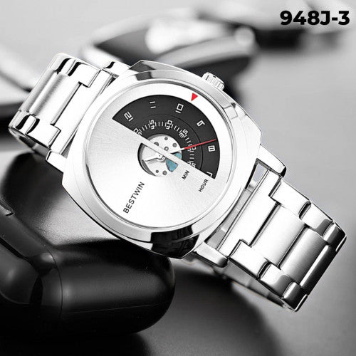 Reloj Bestwin Hora Giratoria Metal
