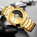 Reloj Bestwin Hora Giratoria Metal