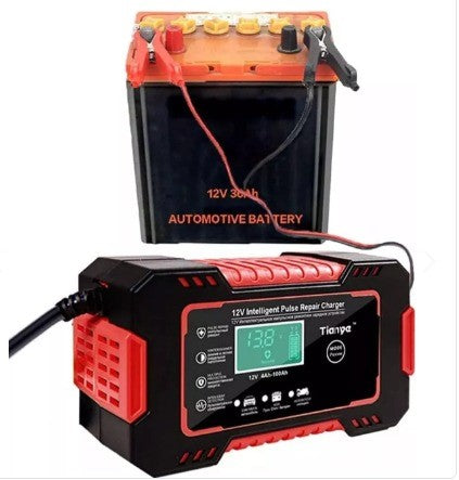 Cargador Bateria Portatil 12v Inteligent