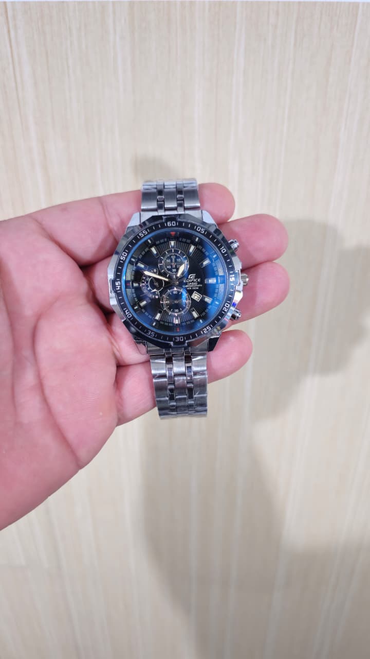 Casio Edifice Pulso Acero En Cuarzo