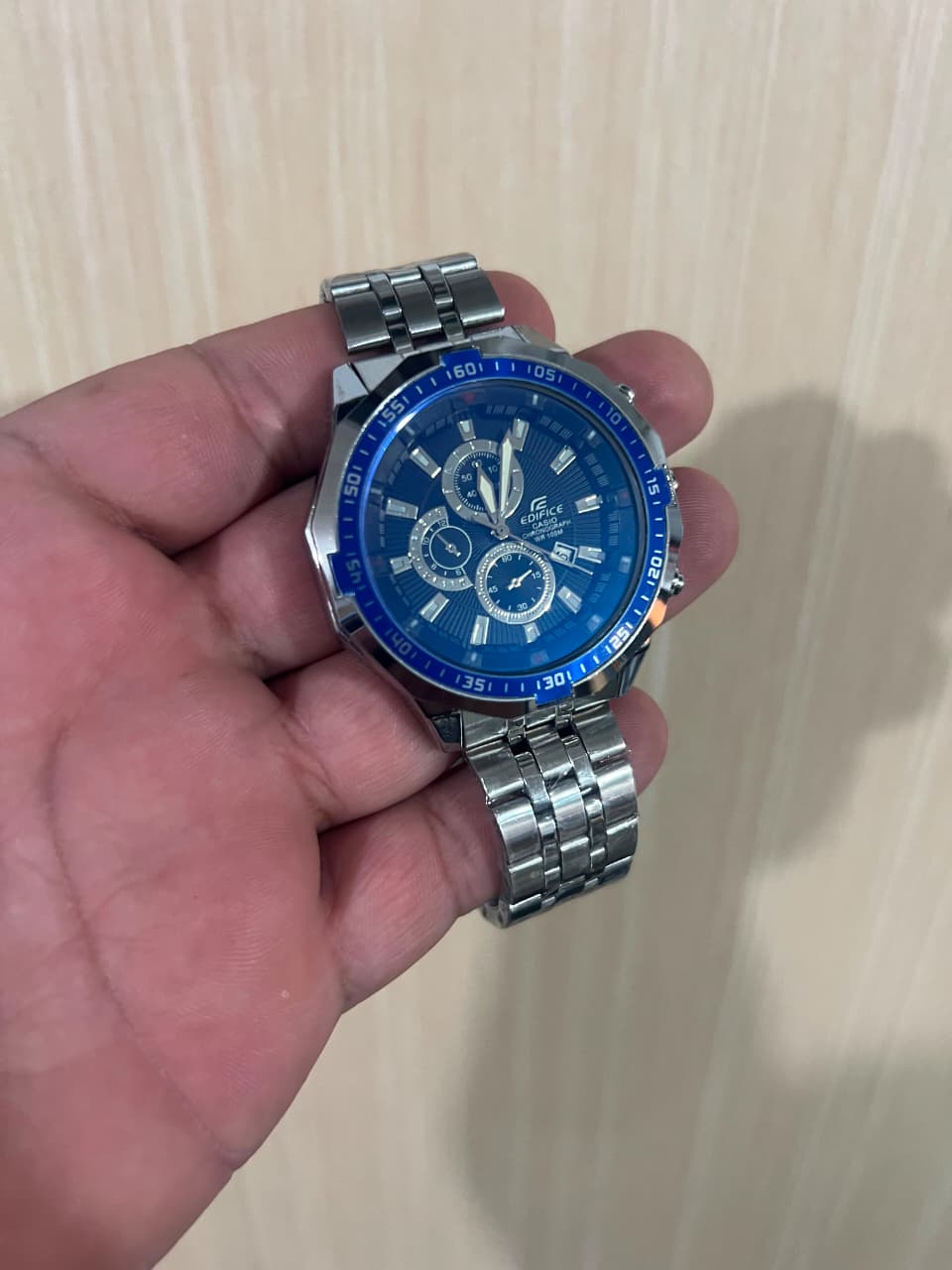 Casio Edifice Pulso Acero En Cuarzo