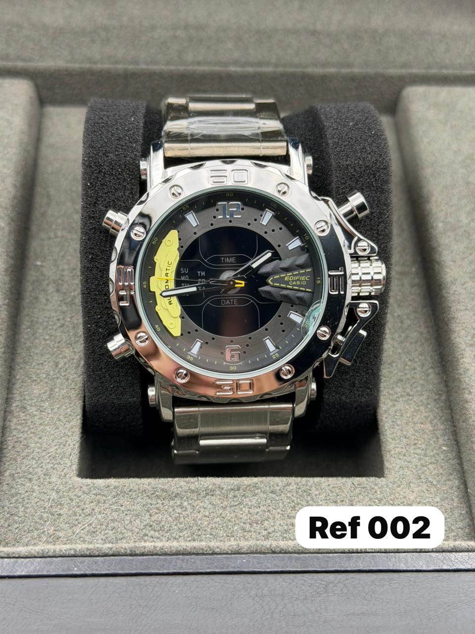 CASIO EDIFFICE DOBLE HORA