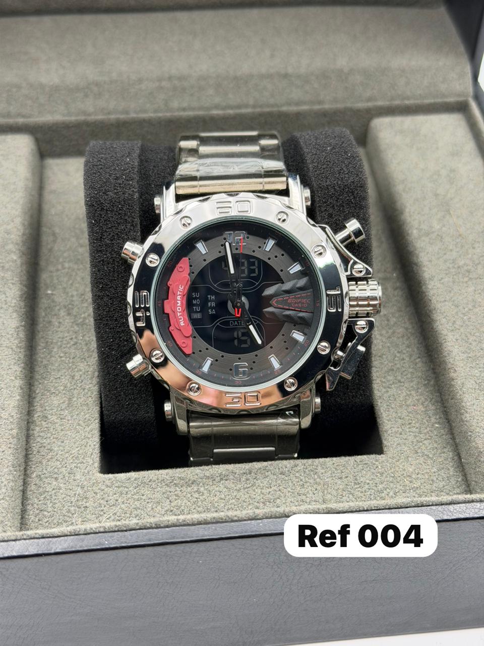 CASIO EDIFFICE DOBLE HORA