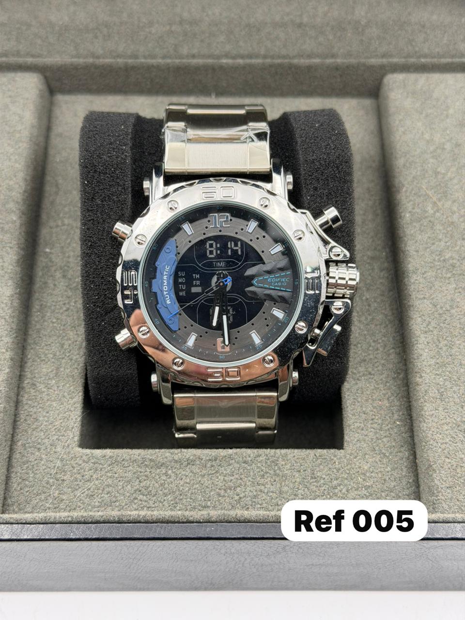 CASIO EDIFFICE DOBLE HORA