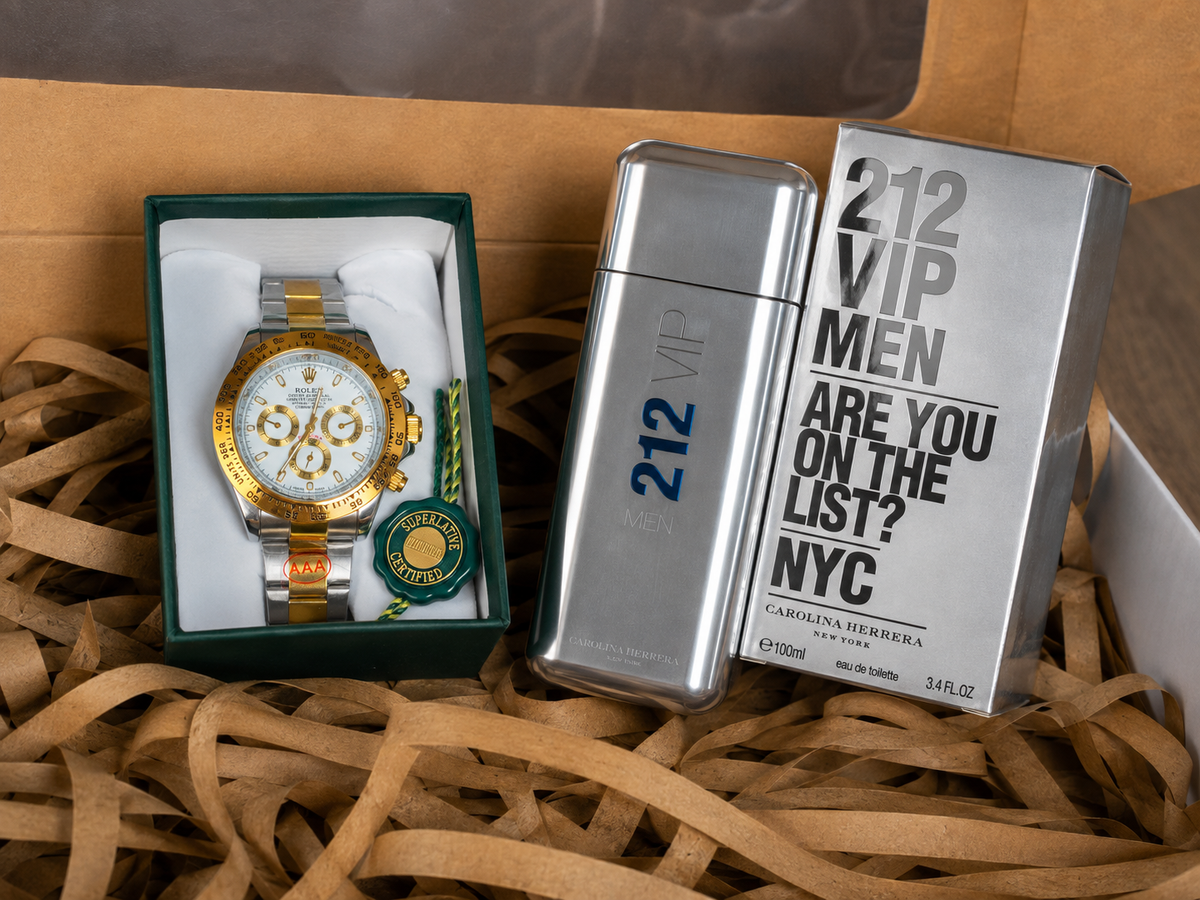 🧴 Perfume 212 VIP Men — 100 ml

Fragancia masculina, moderna y sofisticada.
Aroma fresco y atractivo.
Excelente fijación.
Presentación de 100 ml, ideal para acompañarte durante el día o la noche.