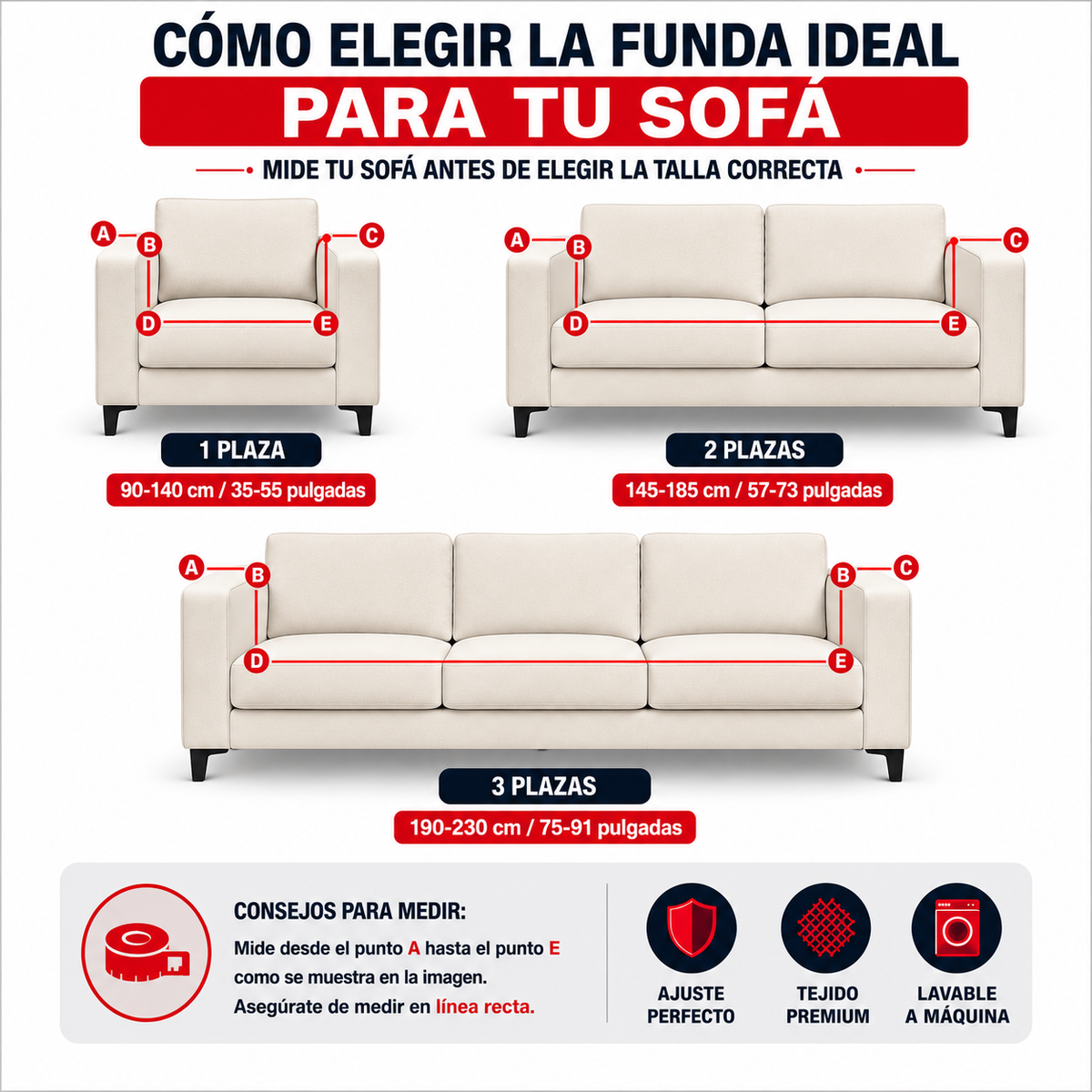 Forro Sofa Funda