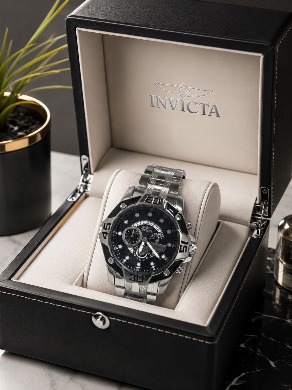 Reloj Deportivo Hombre – Acero Inoxidable | Cuarzo