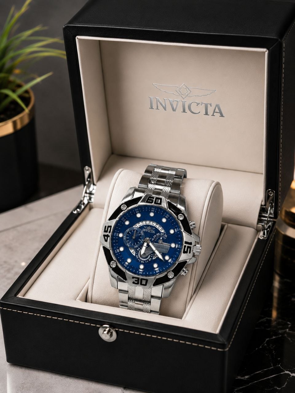 Reloj Deportivo Hombre – Acero Inoxidable | Cuarzo