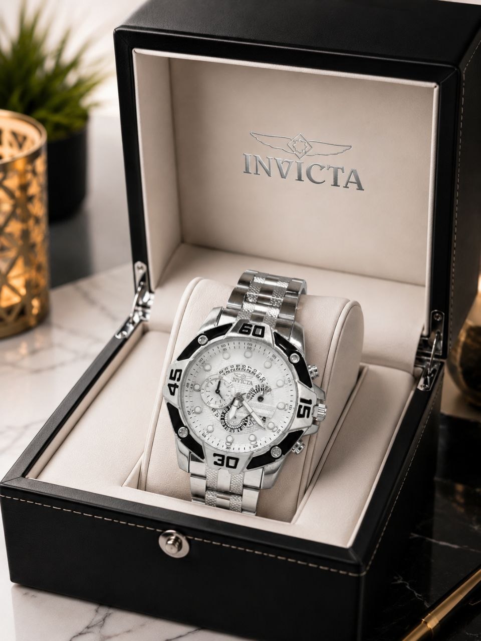 Reloj Deportivo Hombre – Acero Inoxidable | Cuarzo