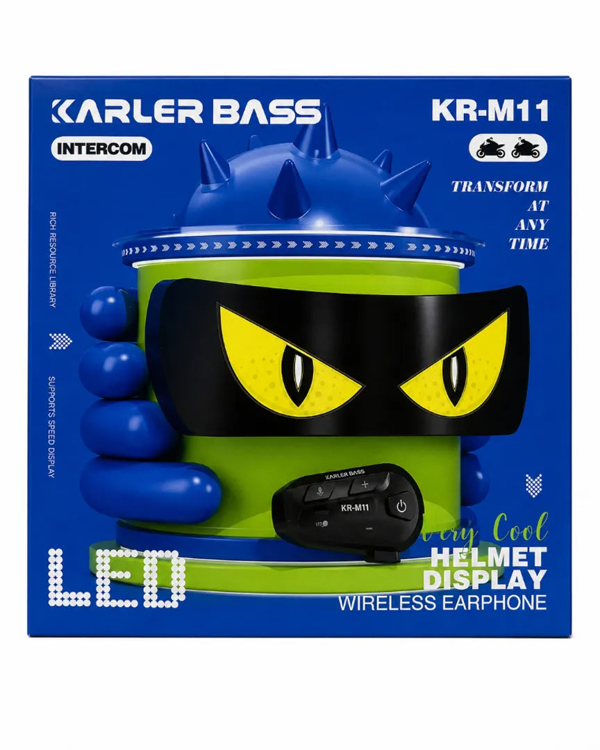 Intercomunicador Para Casco Karler Bass