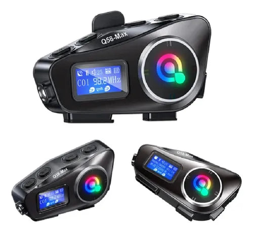 Intercomunicador Para Moto Q58 Rgb