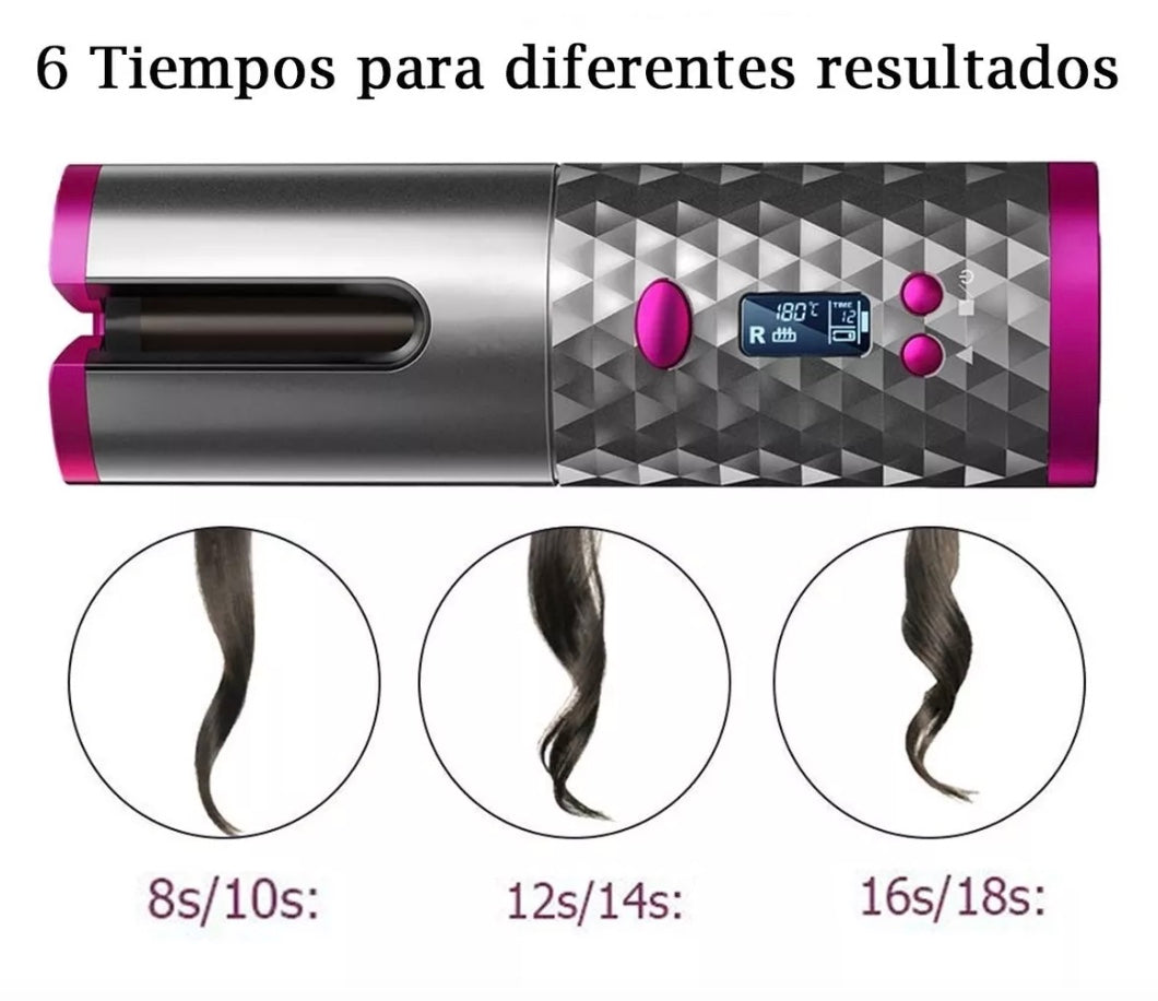 Ondulador Rizador Recargable Profesional