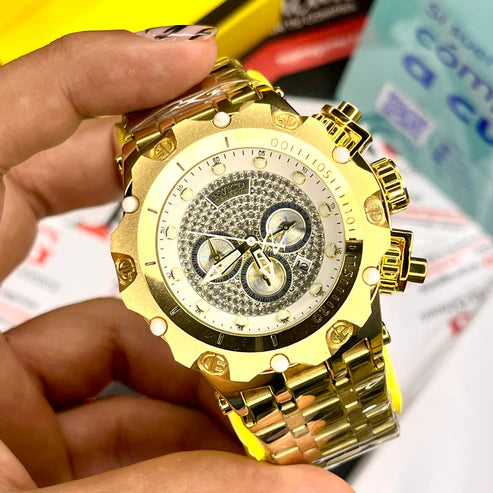 Reloj Venom para Dama – Diseño Dorado