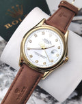 Rolex Cuero Semiautomatico