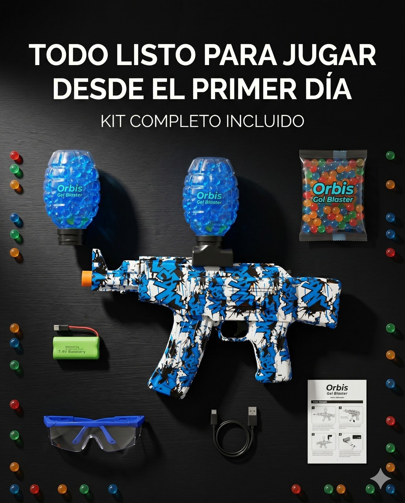 Pistola juguetes para niños